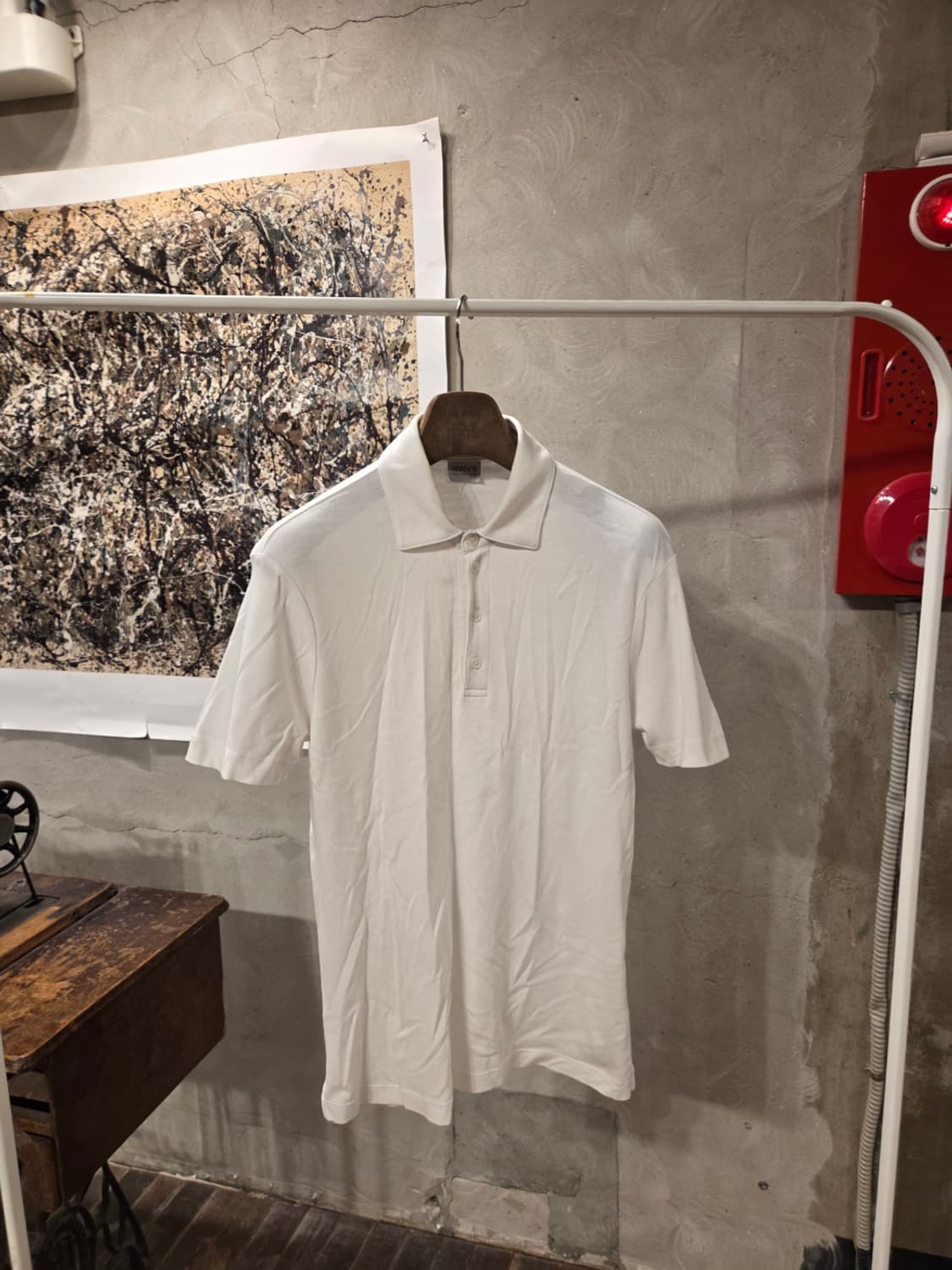 아르마니 꼴레지오니 PK 티셔츠 상품이미지6