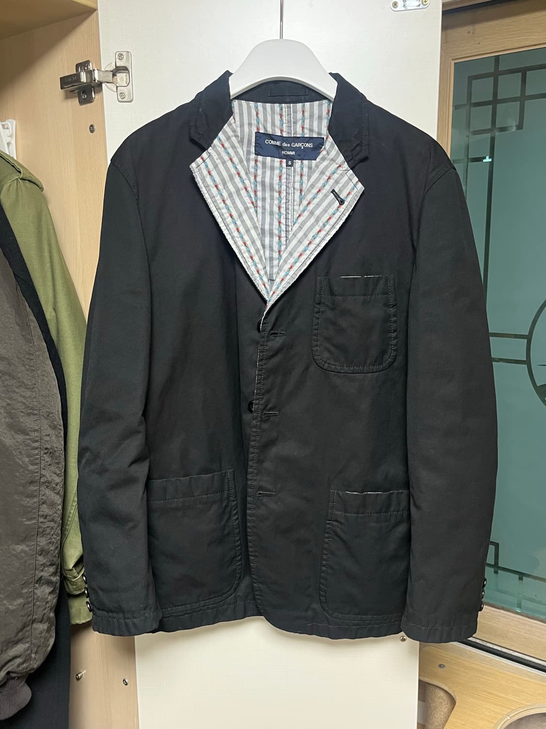 꼼데가르송 옴므 리버시블 블레이저S 상품이미지3