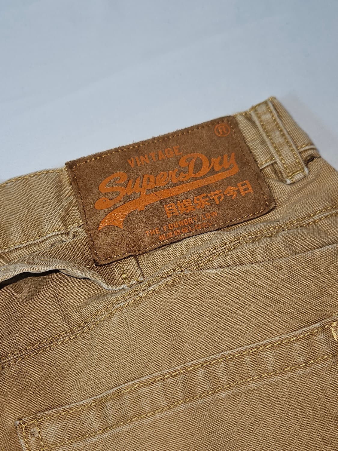 수퍼드라이 슈퍼드라이 빈티지시리즈 버클 워크팬츠 코튼 데님 30 상품이미지3