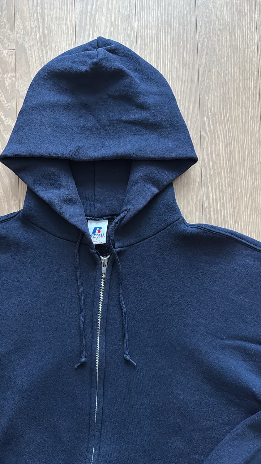 2000s 러셀 애슬레틱 후드 집업 상품이미지4