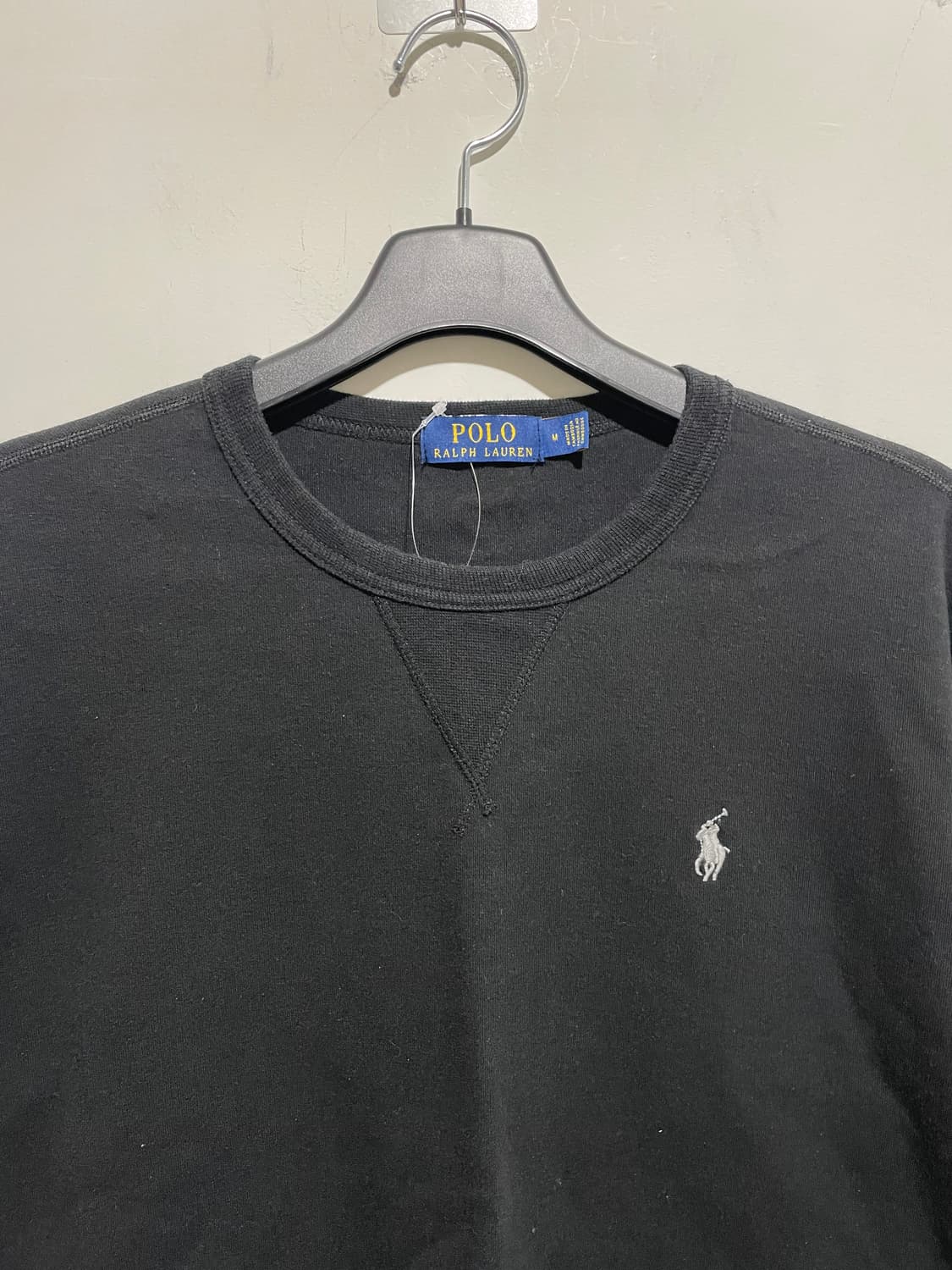 폴로랄프로렌 맨투맨 블랙 상품이미지4