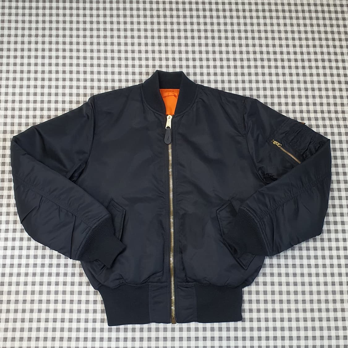 알파인더스트리 MA-1 양면 항공점퍼 남자95 상품이미지2