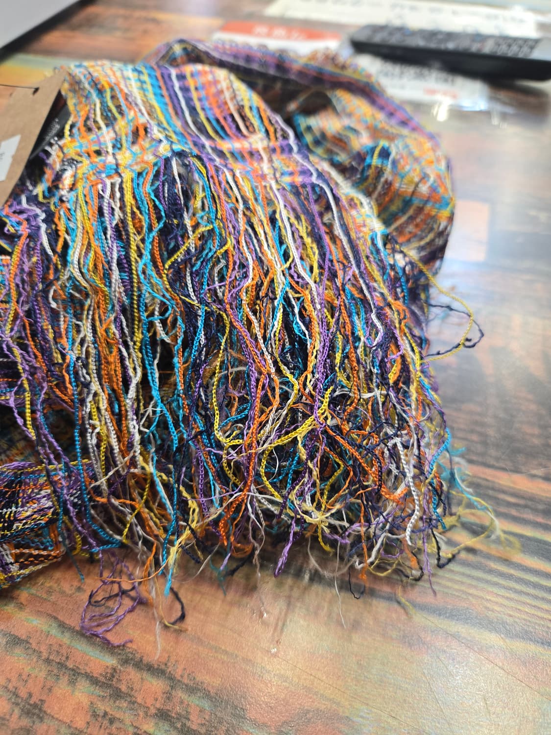 미쏘니 컬러풀 패턴 숄 스카프 상품이미지5