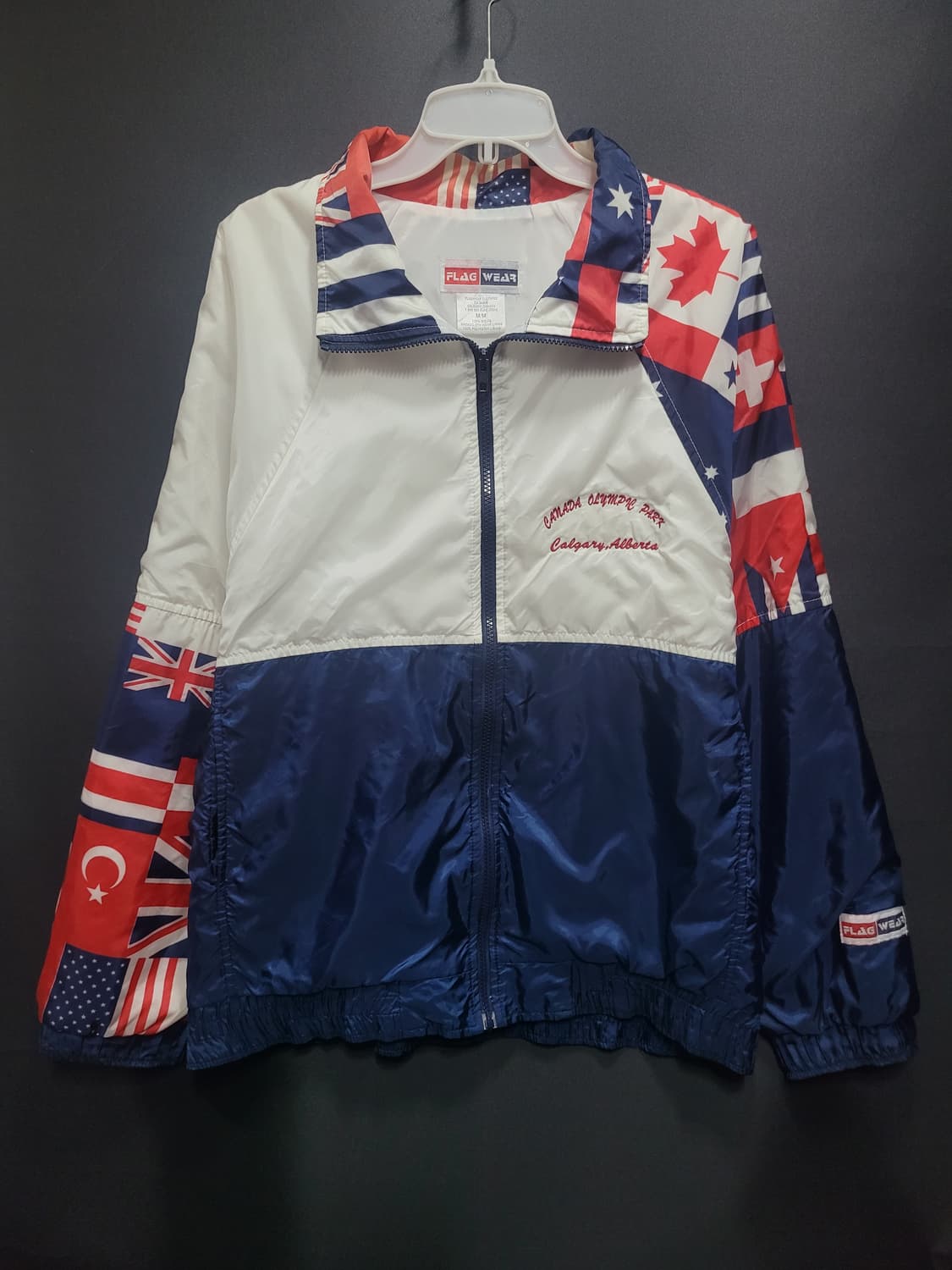 Flag Wear Multi Flag 빈티지 아카이브 바람막이 자켓 상품이미지8