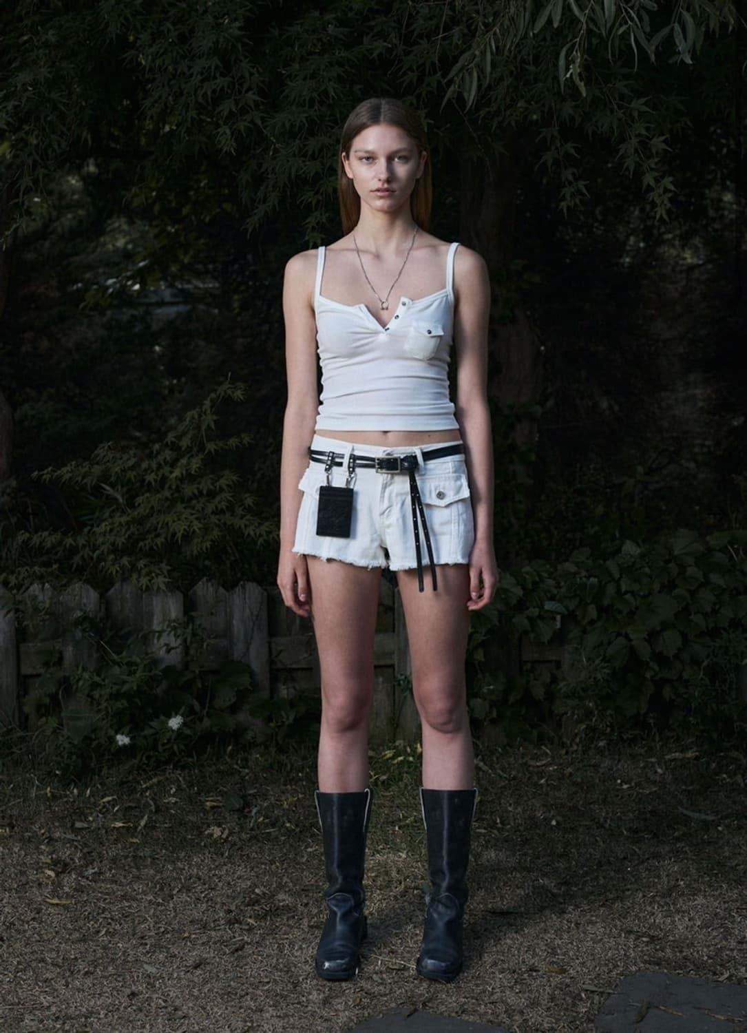 보헤미안서울 웨스턴 포켓 숏츠 상품이미지2