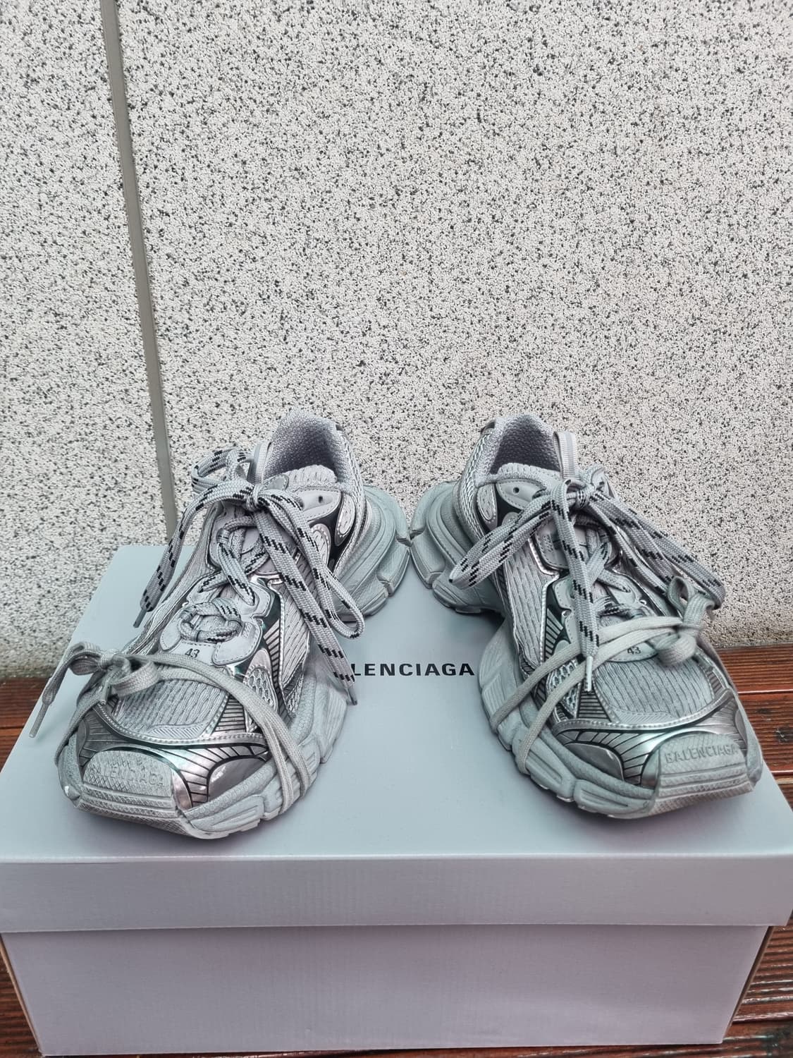 발렌시아가 3xl 그레이 블랙 43 상품이미지1