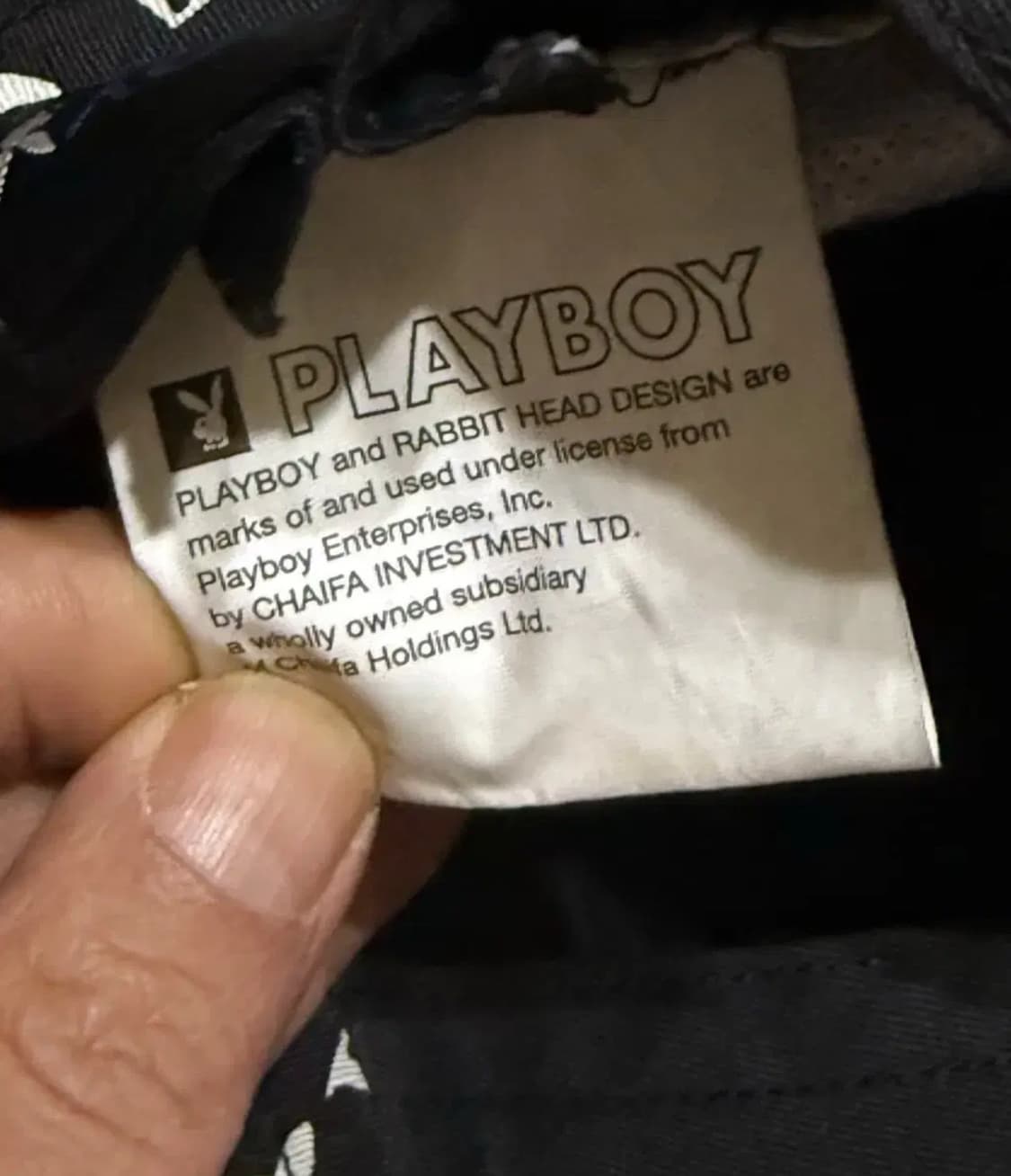 희귀한 일본 플레이보이 모노그램 버킷 모자 100% 코튼 상품이미지4