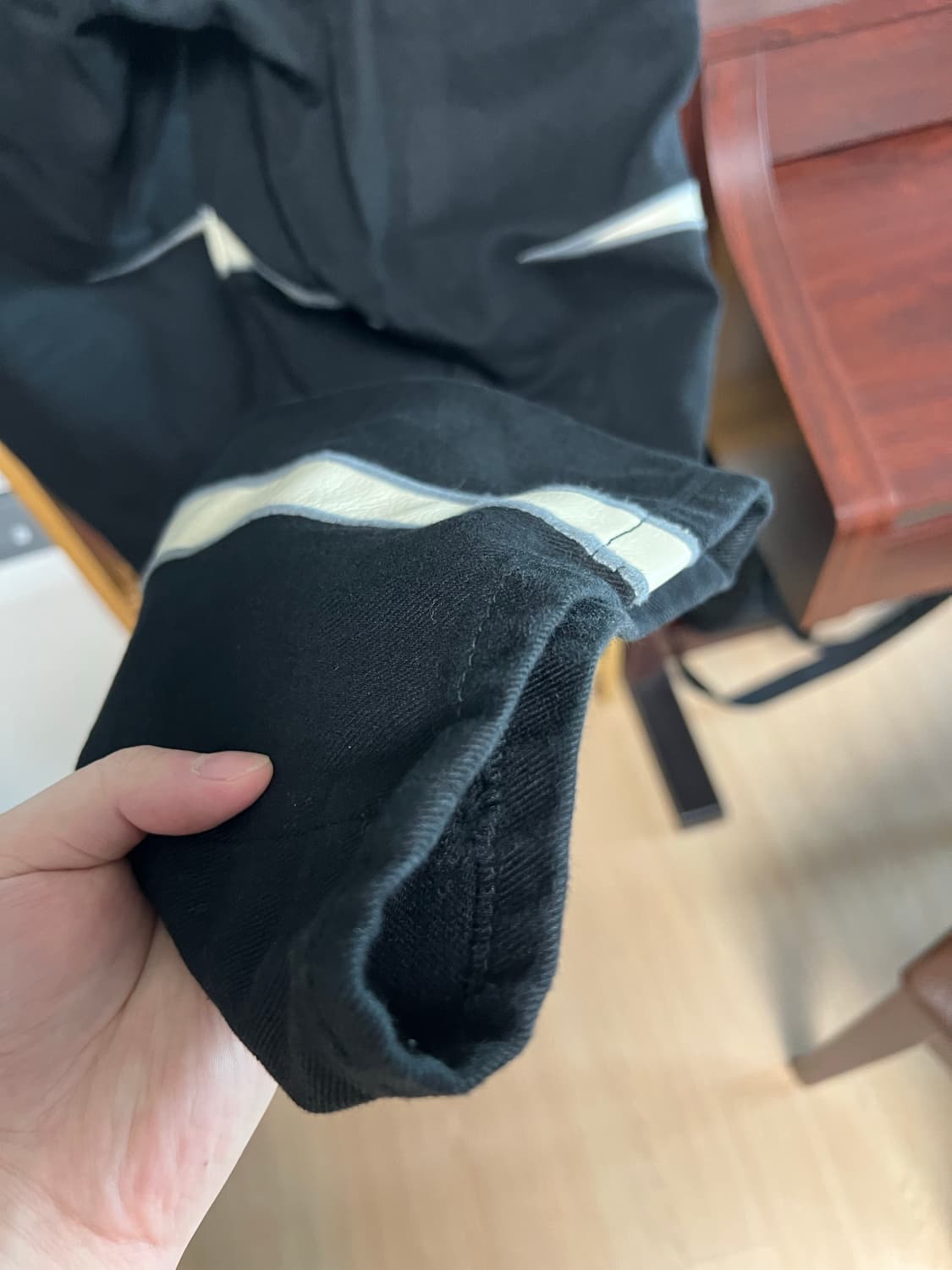 떠그클럽 레더팬츠 사이즈 2 상품이미지4