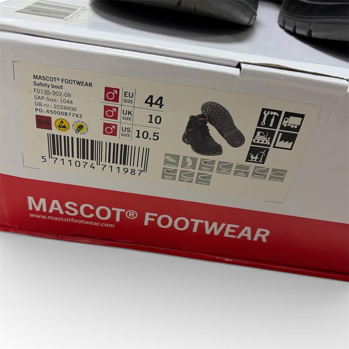 MASCOT F0135 세이프티 부츠 상품이미지8