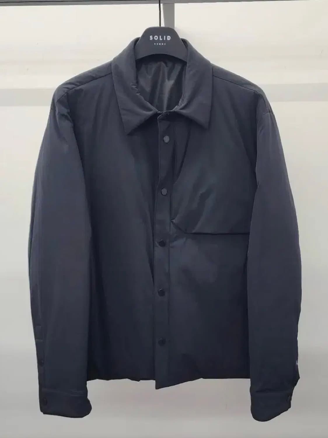 솔리드옴므 패딩 점퍼 블랙 (50) 상품이미지1