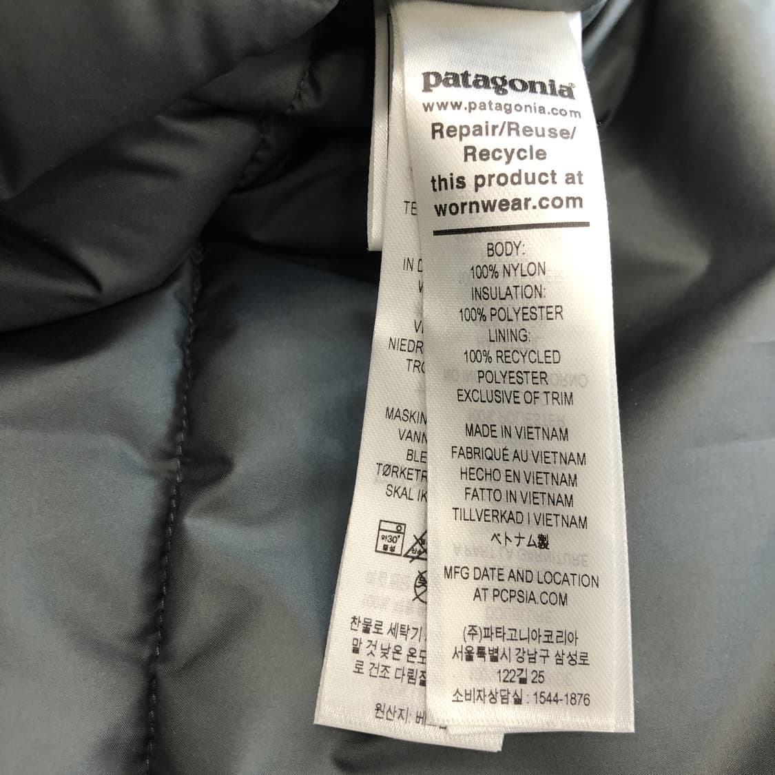 파타고니아 론 마운틴파카 S 90-95  상품이미지7