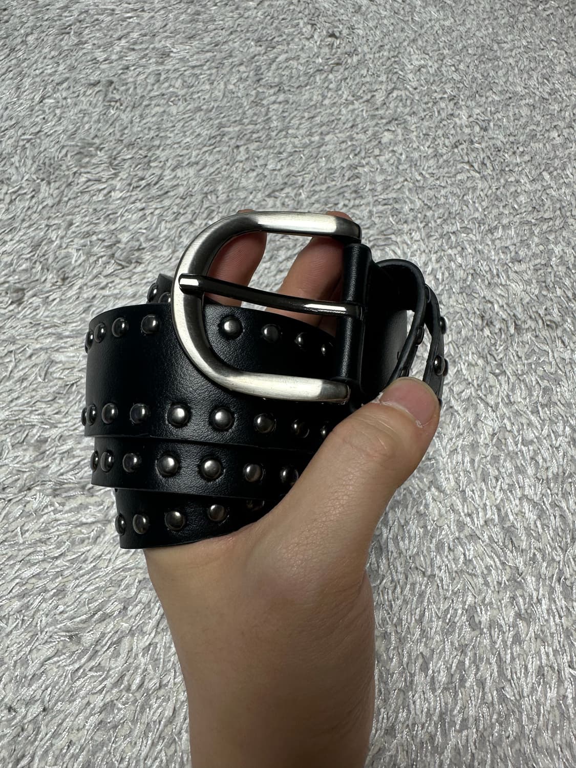 빈티지 스터드 벨트 상품이미지1