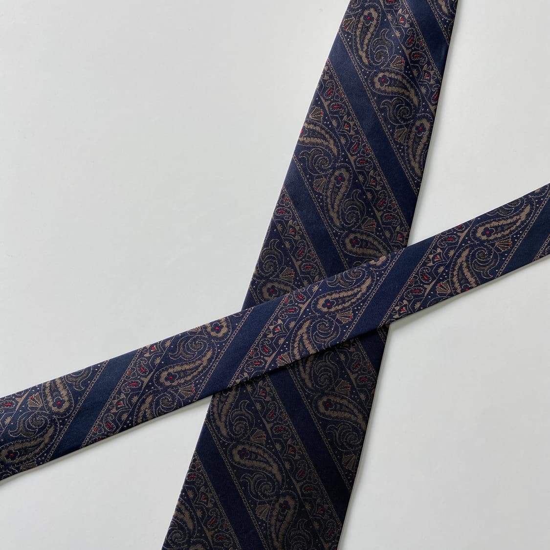 CK 캘빈클라인 페이즐리 명품 정품 넥타이 상품이미지4