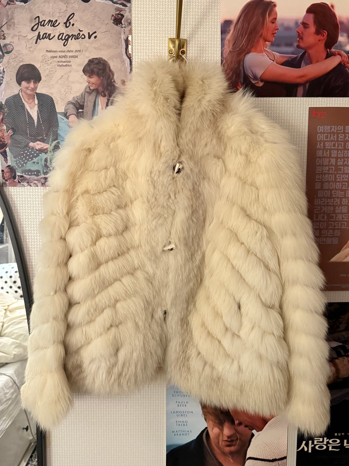 사가폭스 리얼퍼 자켓  상품이미지1