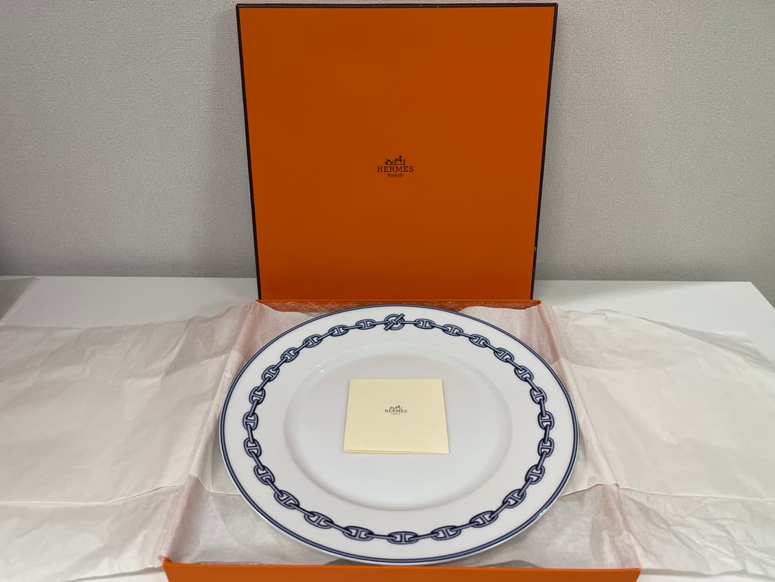 에르메스 샹달 블루 플레이트 1P HERMES 상품이미지8