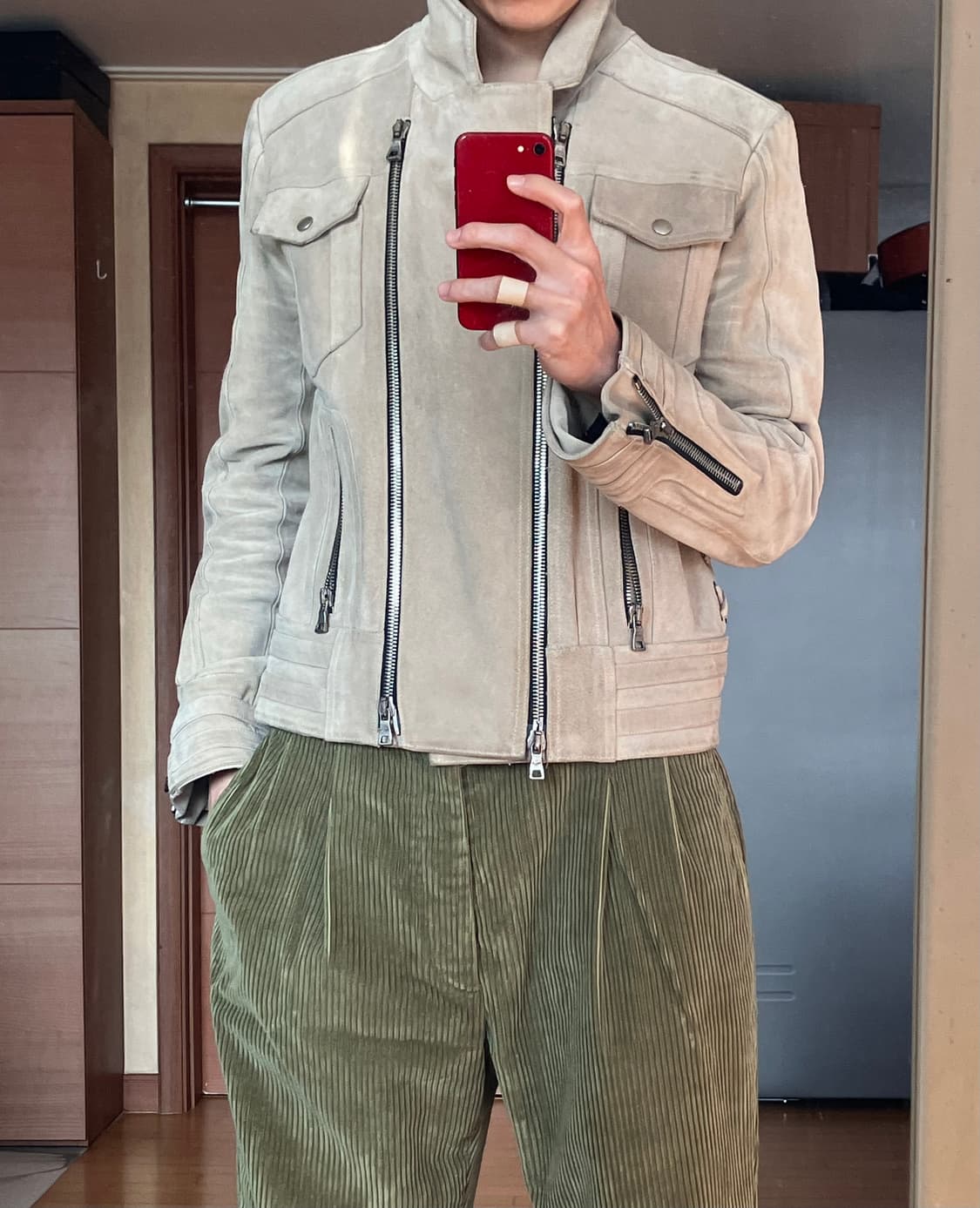 발망 스웨이드 자켓 상품이미지3