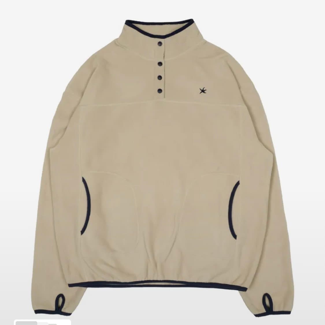 더콜디스트모먼트 TCM half button fleece pullover 상품이미지1