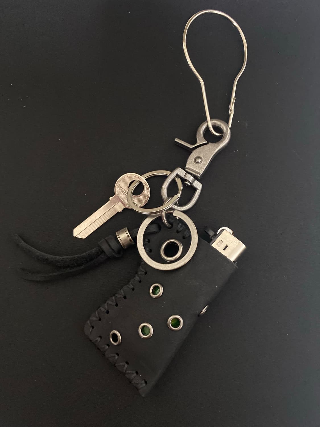 고리 레더 케이스 키링 상품이미지4