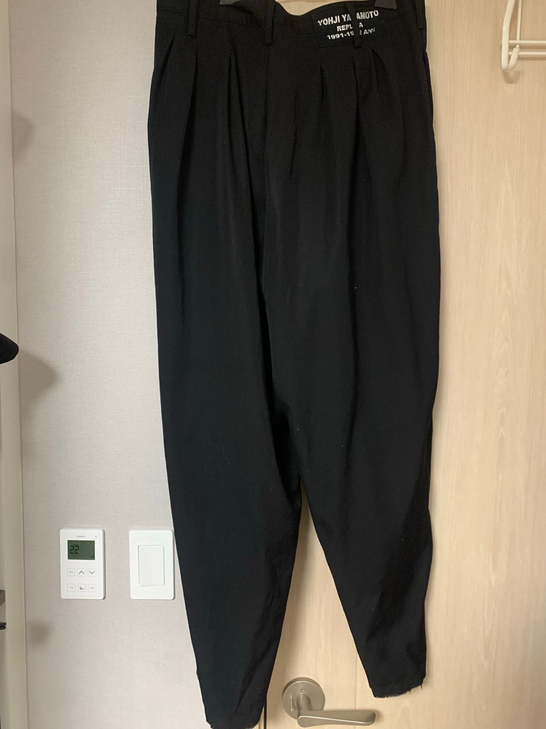 요지야마모토 12플리츠 팬츠 상품이미지5