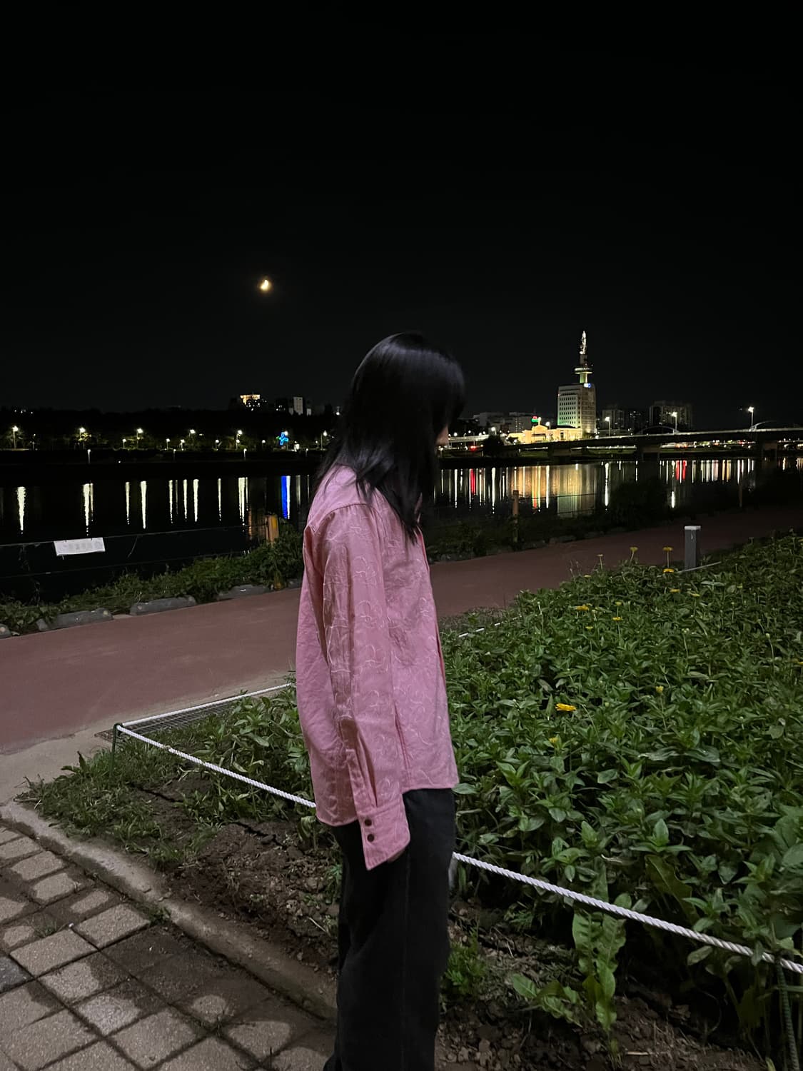 Sulvam [S]설밤 OXEmbro 핑크 셔츠 상품이미지5