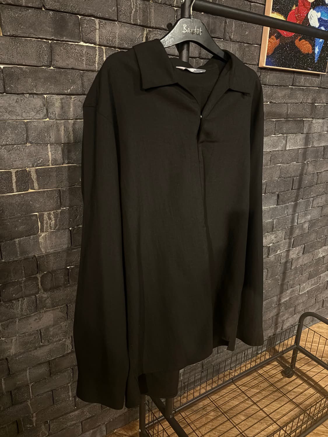 [중고,1회착용] 8세컨즈 헨리넥셔츠 (105) 상품이미지2