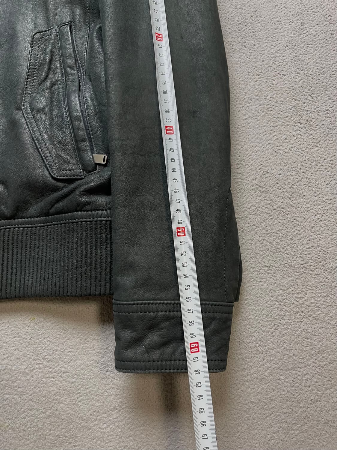 [95] 지오지아 하이넥 레더자켓 - 양가죽자켓 상품이미지6