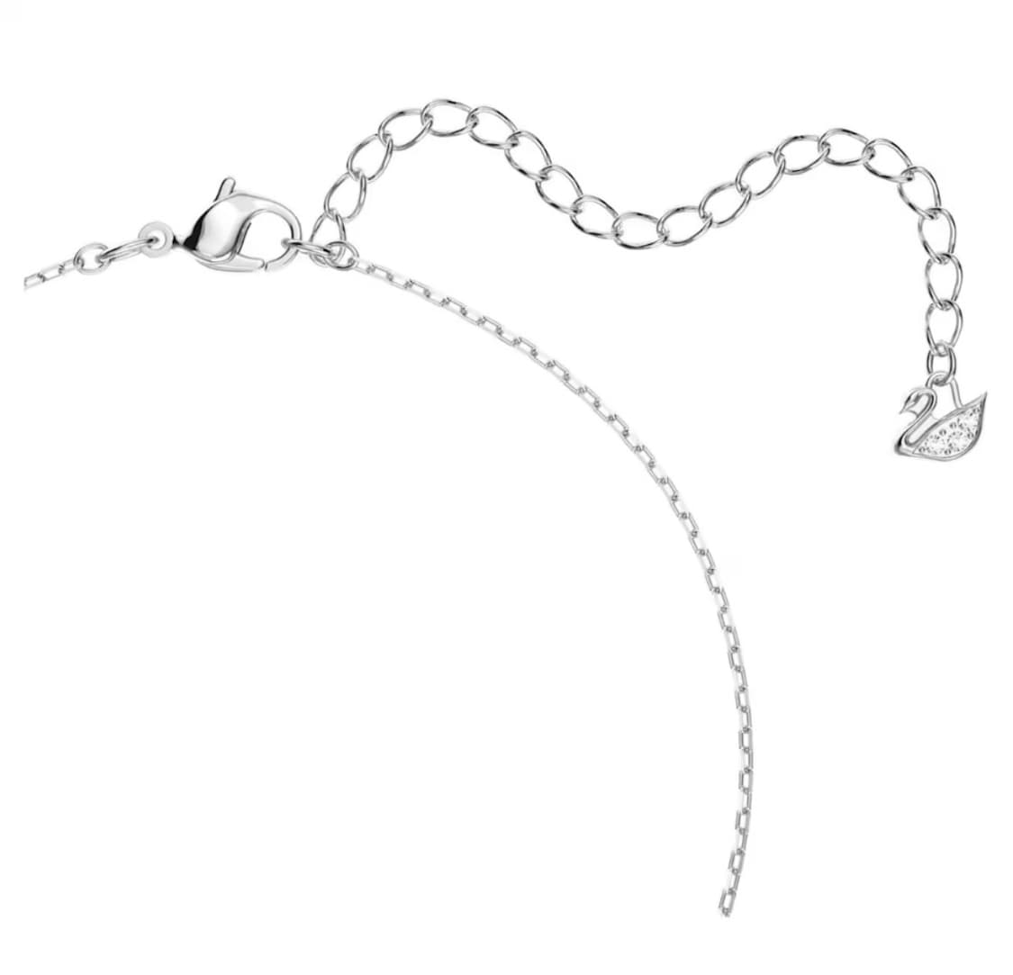 스와로브스키 swan 로듐목걸이  상품이미지3