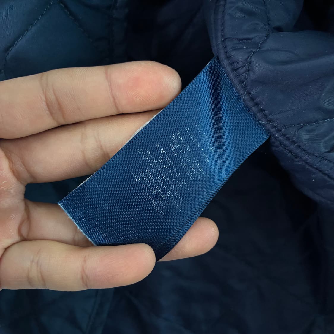 Polo  폴로 랄프로렌 네이비 퀼팅 바이커 패디드 자켓 상품이미지6