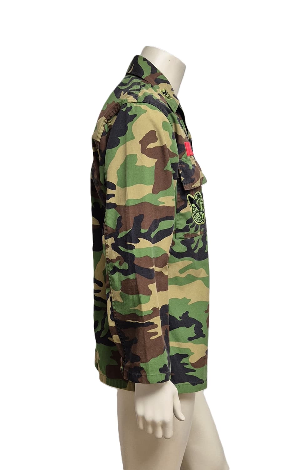 해병대 구형 청룡특수수색대 중사 후기형 동계 전투복 상의 자켓 (L) 상품이미지3