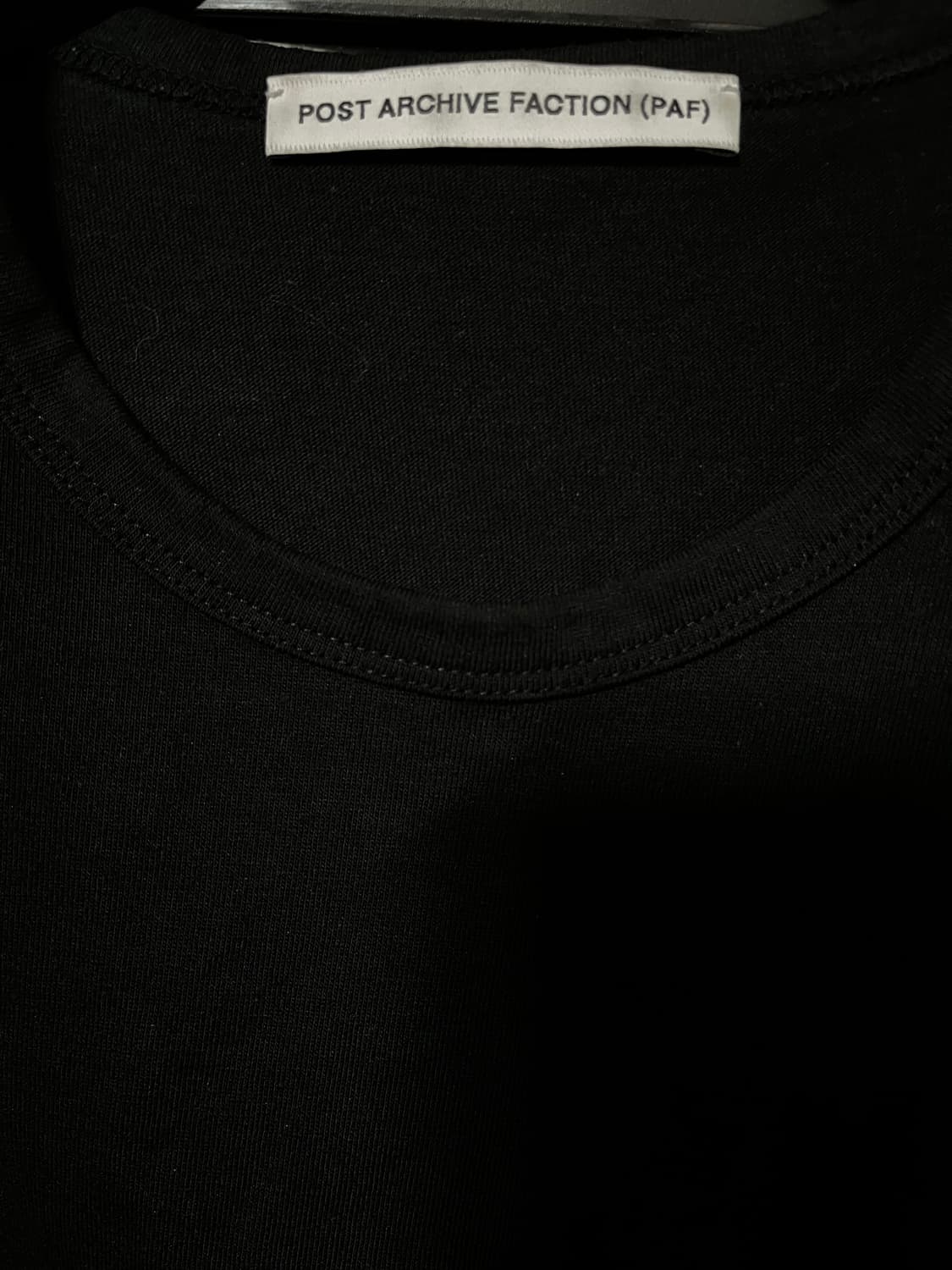 (S) paf 파프 아카이브 롱슬리브 블랙 상품이미지5
