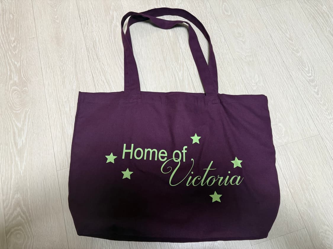 홈바디띵즈 홈오브빅토리아 에코백 미드나잇 퍼플 상품이미지3