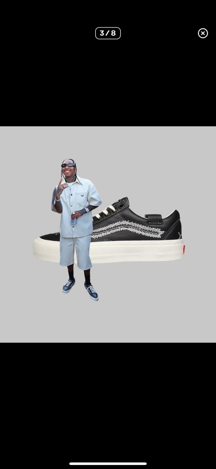 반스 볼트 x 셰인 곤잘레스 OG 올드스쿨 LX 블랙 상품이미지3