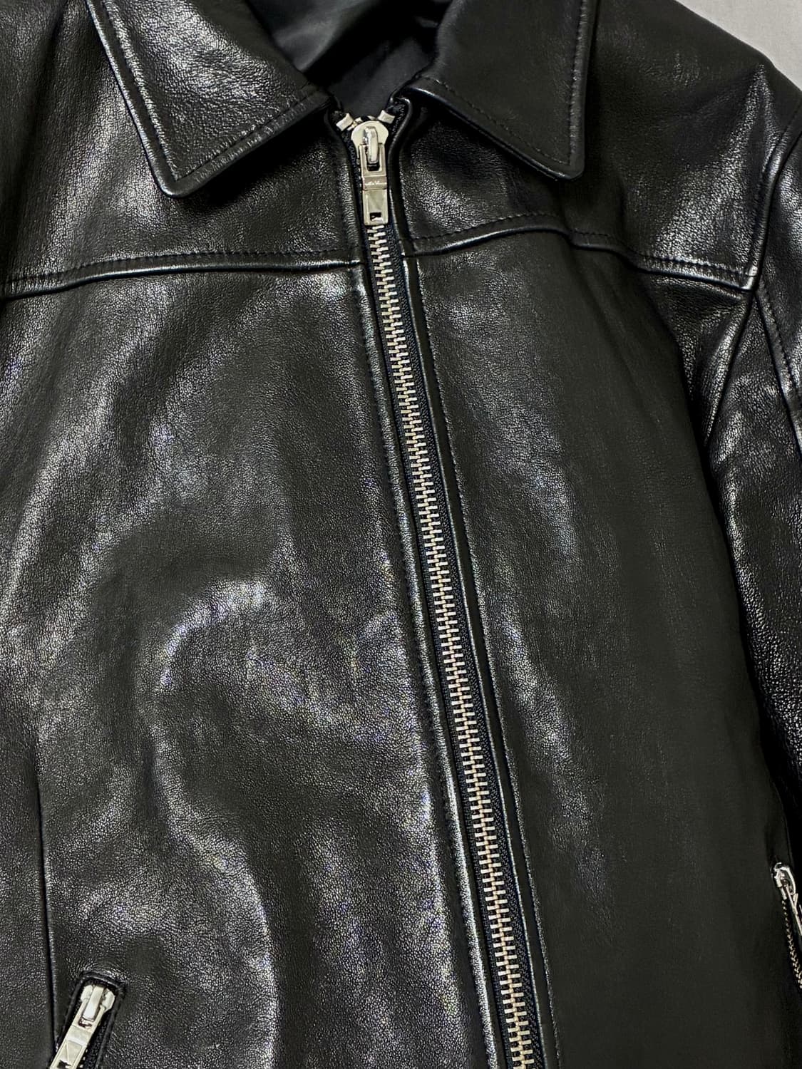 느와르 라르메스 싱글 라이더 자켓 46 사이즈 상품이미지2