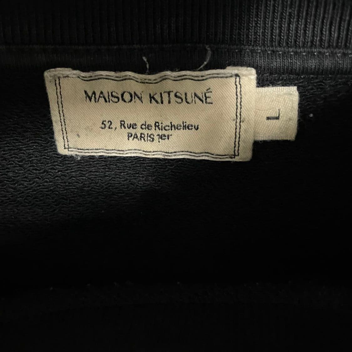 메종키츠네. 맨투맨. 6007 상품이미지5