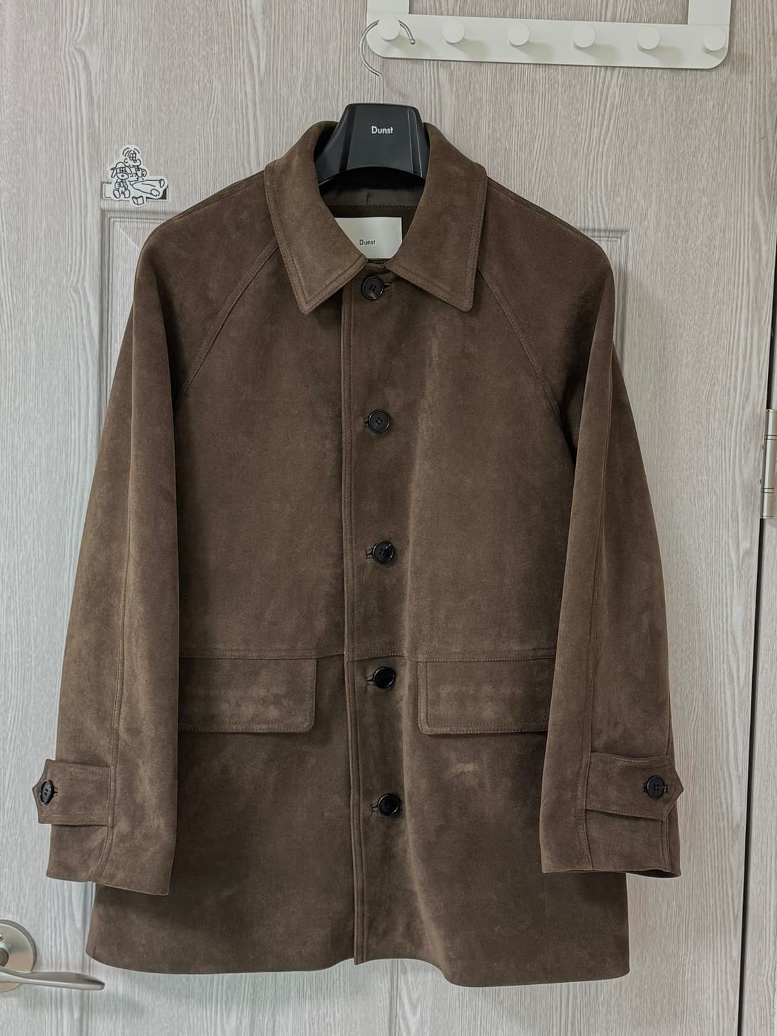 (미착용) 던스트 스웨이드 하프자켓 - xs 상품이미지4
