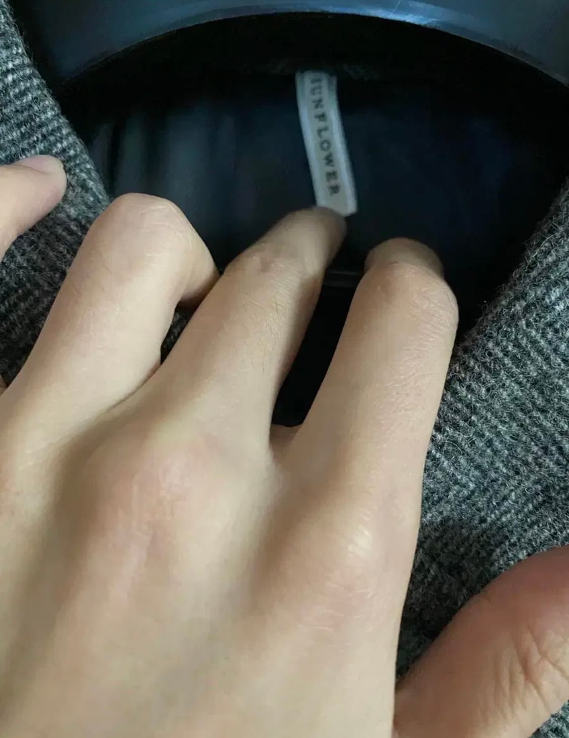 Sunflower 선플라워 해링본 울 코트 상품이미지3