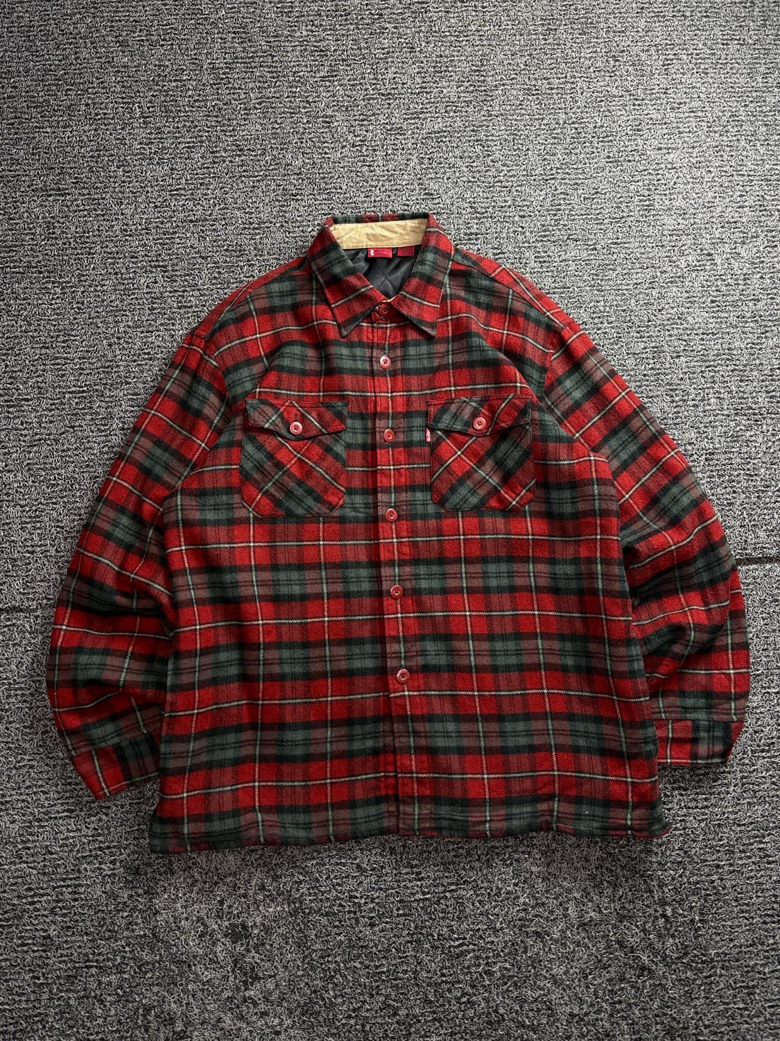 리바이스 레드탭 타탄 체크 웨스턴 플란넬 셔츠 자켓 2726 상품이미지2