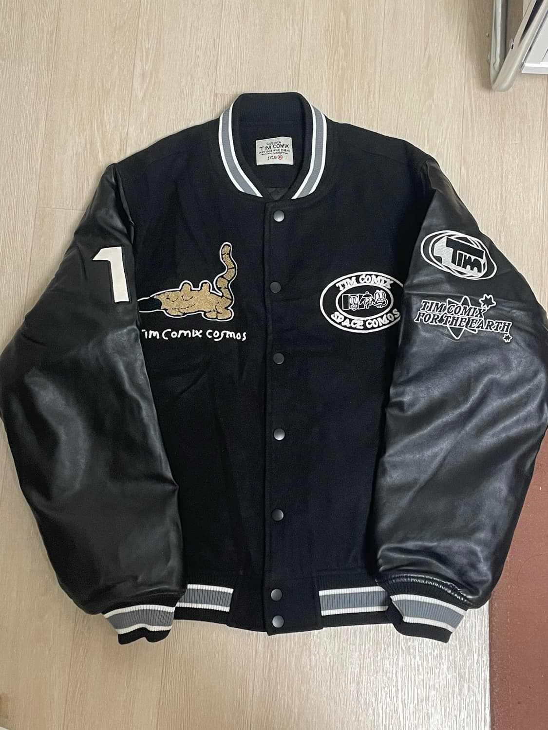 팀코믹스 바시티 자켓 상품이미지1