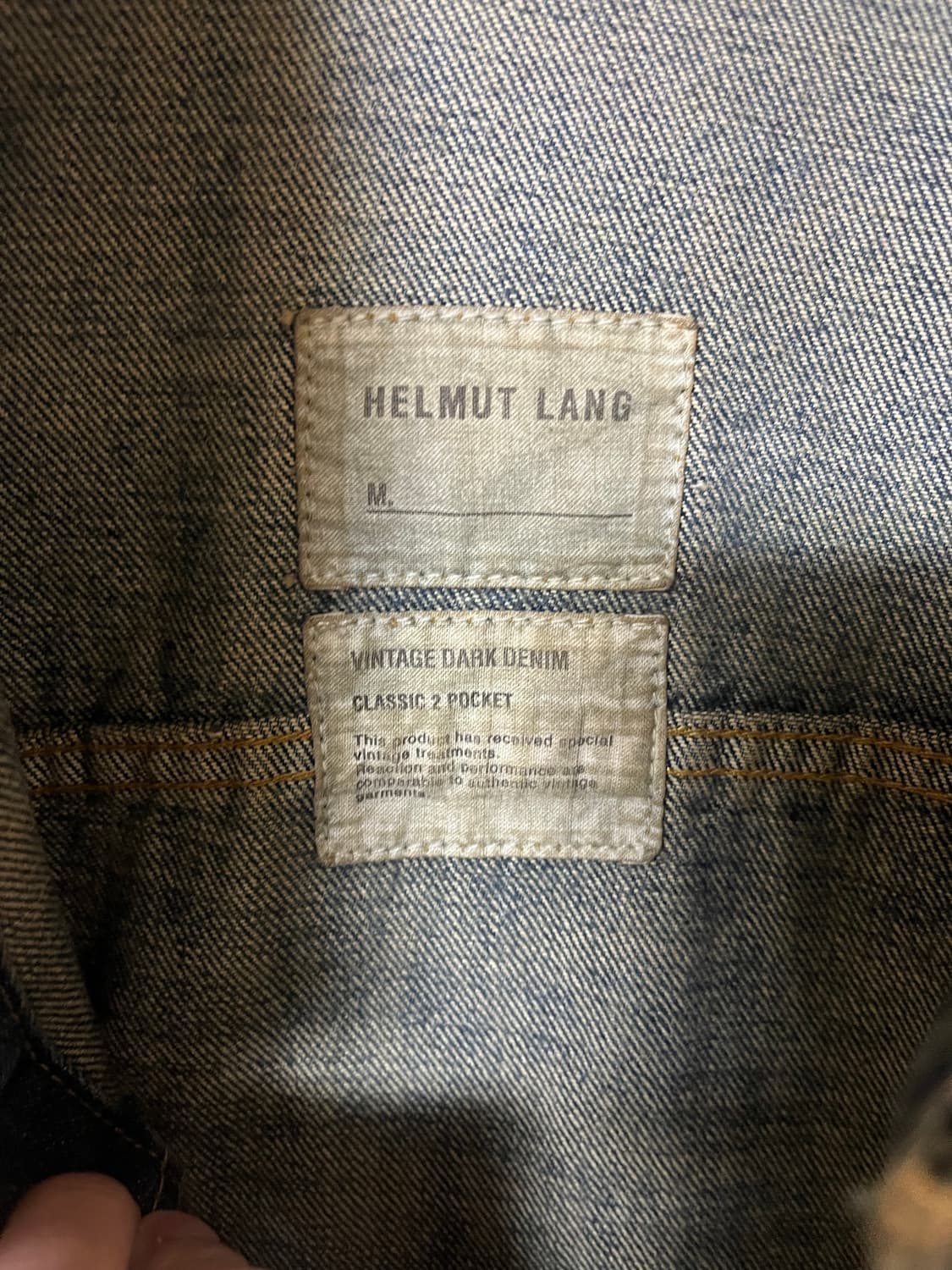 [52] Helmut Lang denim jaket 상품이미지6