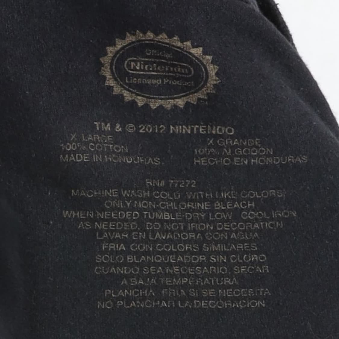 Nintendo Printing T-shirt   가슴 56 기장 72  상품이미지6