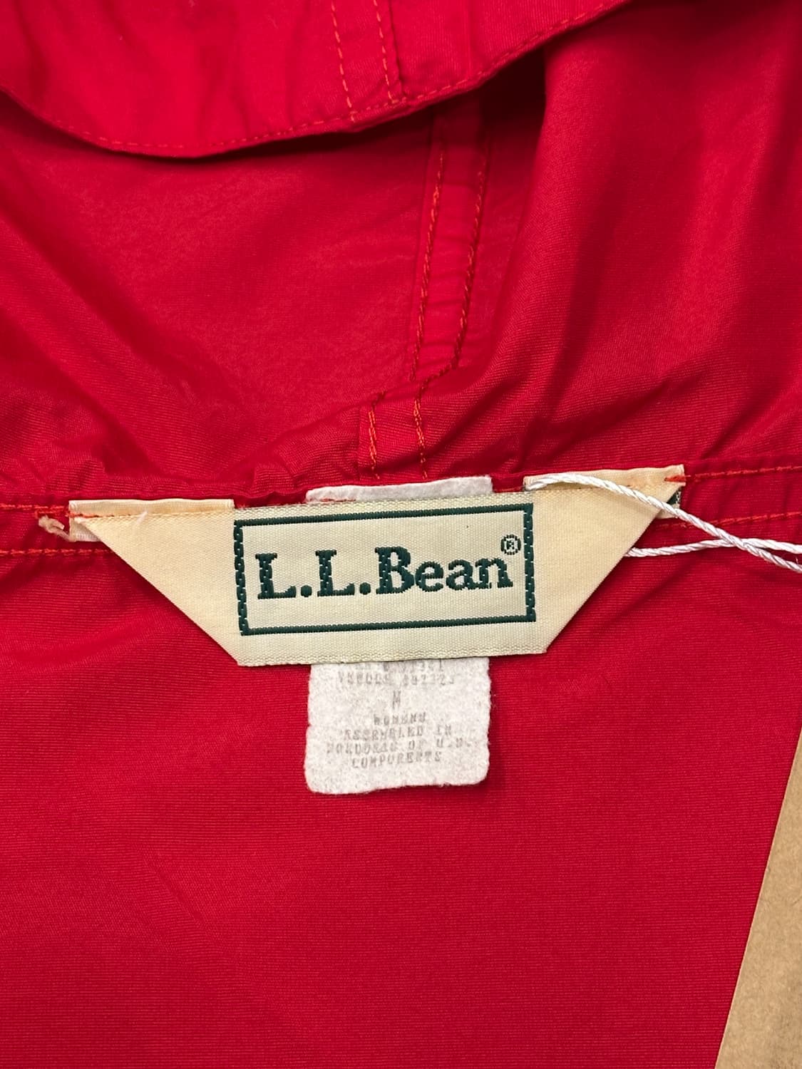 90s L.L.Bean 엘엘빈 아노락 바람막이 M 상품이미지4