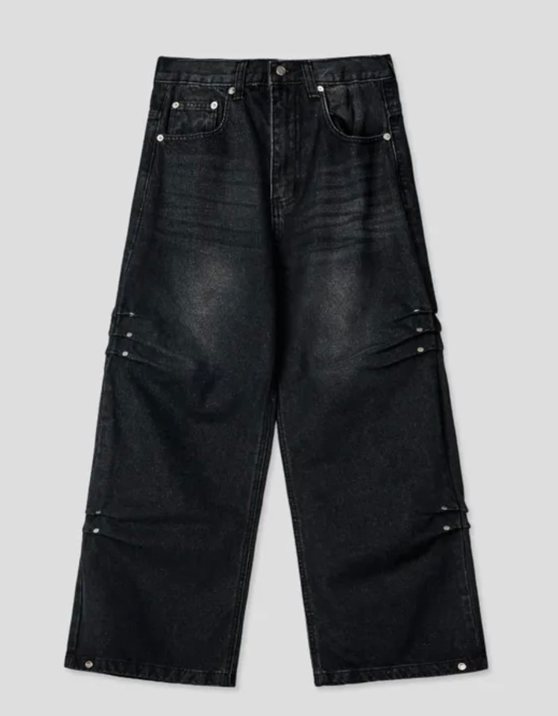 사이드 리벳 데님 팬츠 상품이미지6