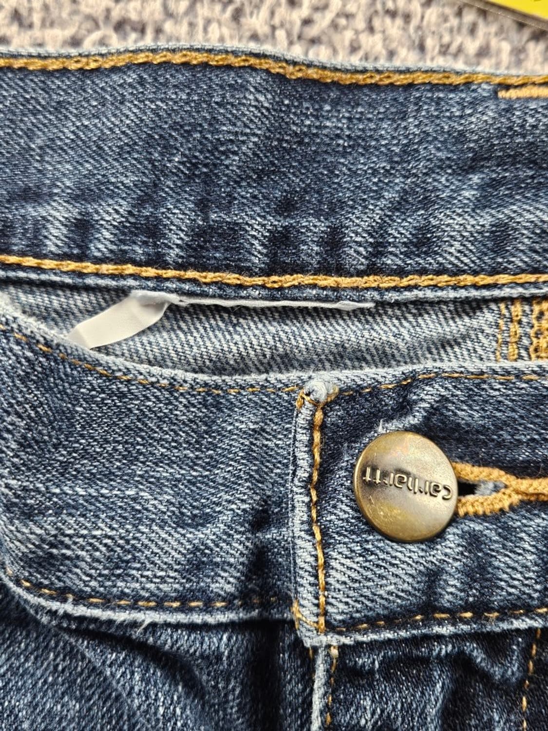 칼하트 리페어 커스텀 데님 워크 팬츠 ( 36X32추정 ) / 11051 상품이미지7