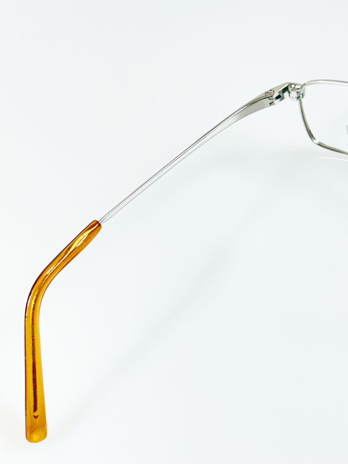 90s IXRON 실버 메탈 슬림 스퀘어 빈티지 안경 상품이미지7