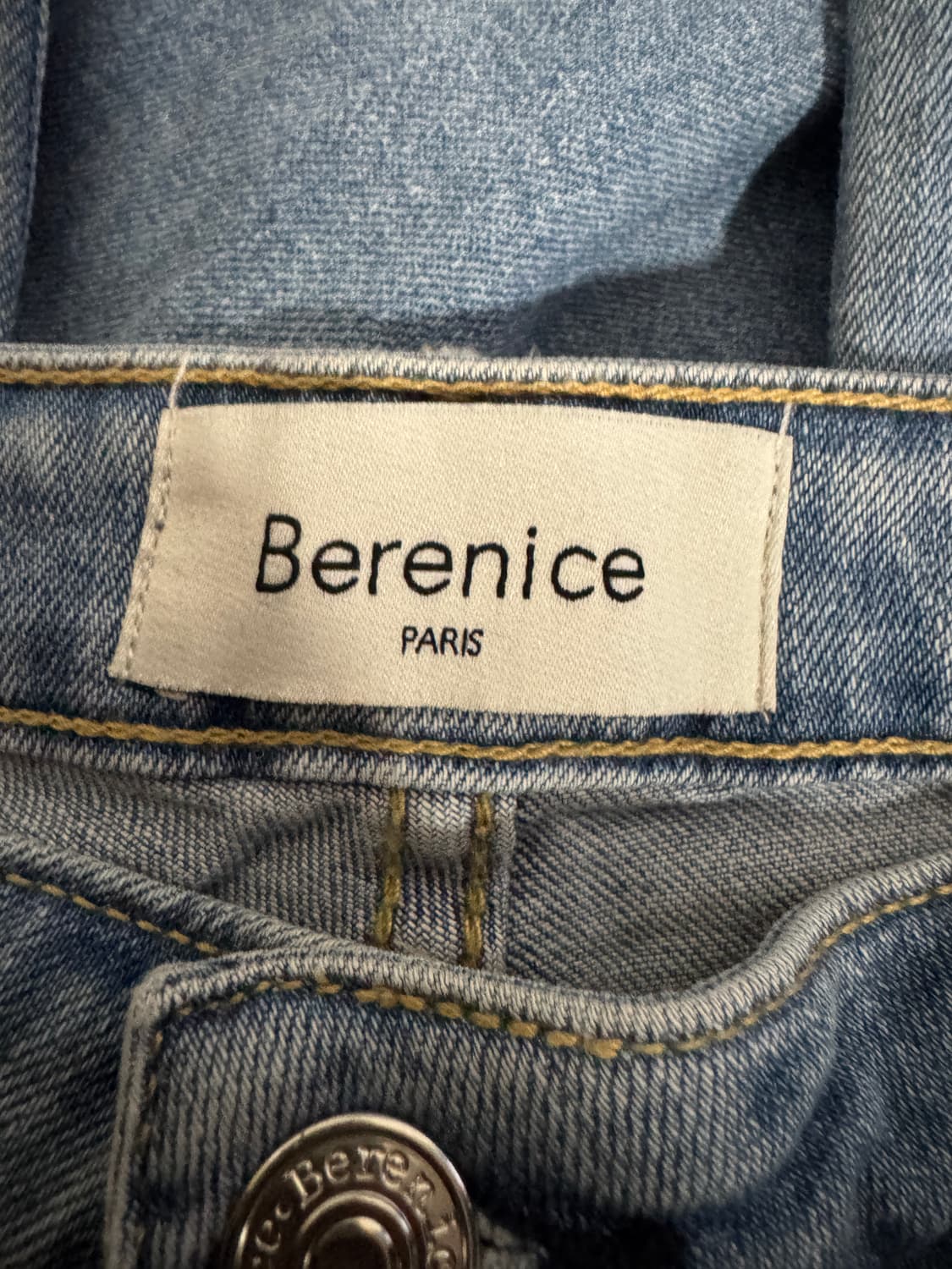 여성 베르니스 Berenice 빈티지 워싱 데미지진 찢청 데님팬츠 상품이미지3