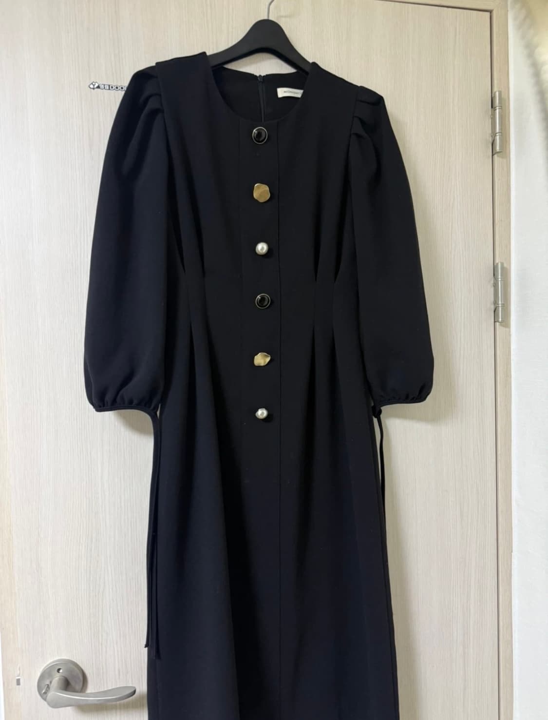 미드나잇서커스 퍼프 핀턱 원피스 (S) 상품이미지3