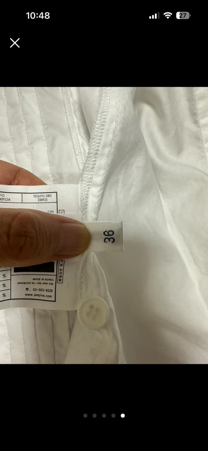 JINAKIM의 프릴 블라우스 36 상품이미지5