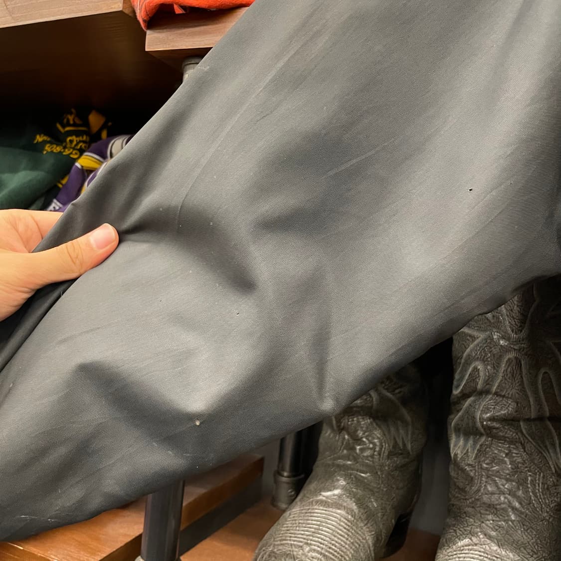 80s 버트윈 USA 베이스볼 팀 새틴 자켓 상품이미지7