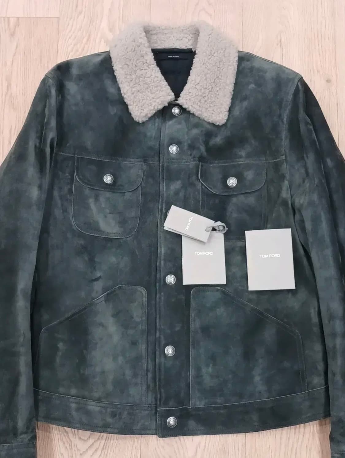 TOM FORD SUEDE DOWN TRUCKER JACKET 상품이미지3