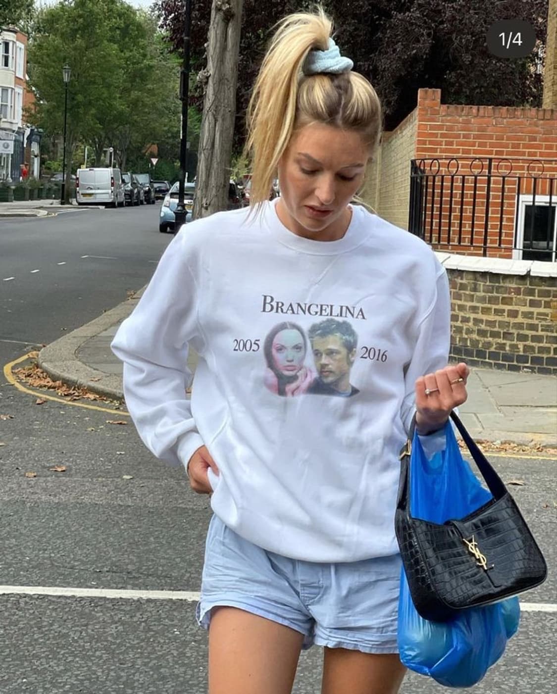 프레잉 브란젤리나 노스텔지아 스웻셔츠 상품이미지5